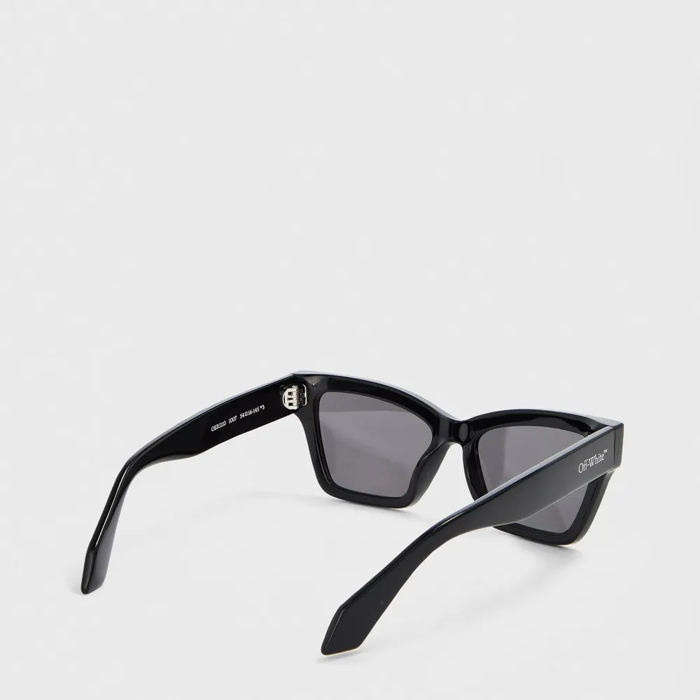 Off White Cincinnati 53 - Tortoise Shell Acetate Made in Italy Cat Eye Sunglasses detail 2