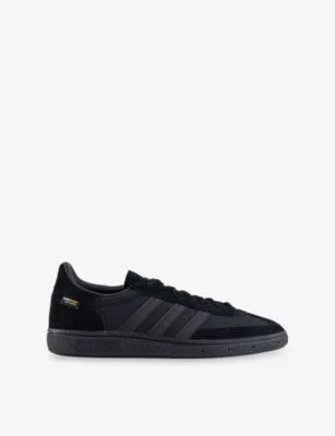 ADIDAS Handball Spezial Suede and Mesh Trainers - EUR 42 / 8 UK MEN in CORE BLACK CORE BLAC – Mens | Trainers | Lace up trainers