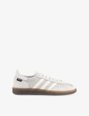 ADIDAS Handball Spezial Suede and Mesh Trainers - EUR 42 / 8 UK MEN in ALUMINA OFF WHITE GU – Mens | Trainers | Lace up trainers