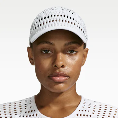 Nike ACG Radical AirFlow Fly Cap Adjustable Dri-FIT Trail-Running Hat - White/White