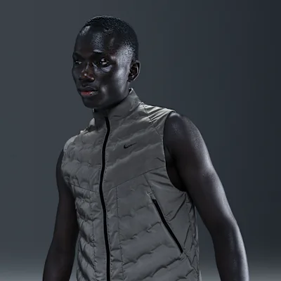 Nike Men's Therma-FIT ADV Reflective Design Running Gilet - Reflect Silver