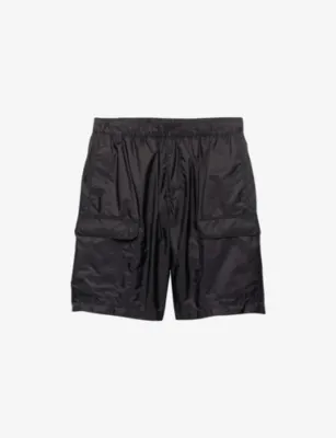 PRADA Re Nylon Patch-Pocket Swim Shorts - BLACK in BLACK – Mens | Swimwear | Shorts