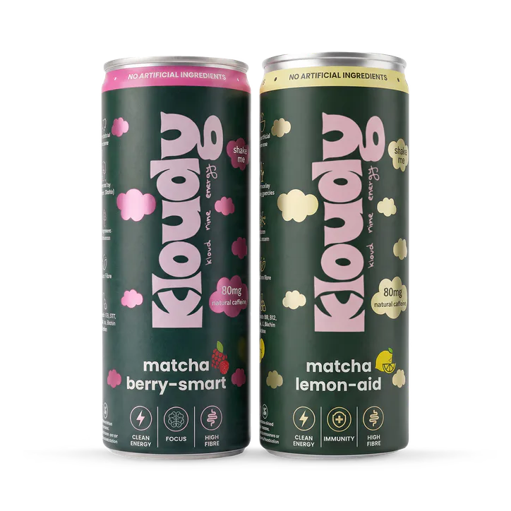 Kloudy Matcha Elevate Duo Matcha Variety Pack 250ml x 6