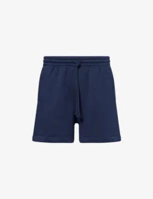 SKIMS Fleece Lounge Relaxed-Fit Cotton-Blend Sweat Shorts