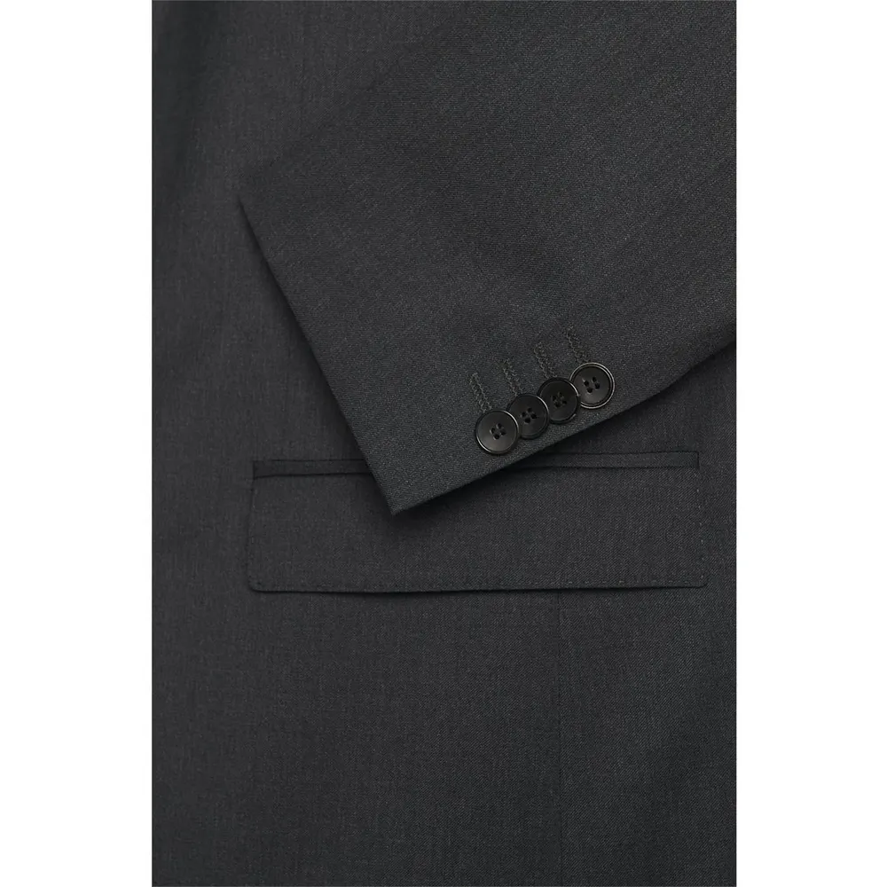 Boss Men's Ryan Cyl Slim Fit Wool Suit Jacket detail 3
