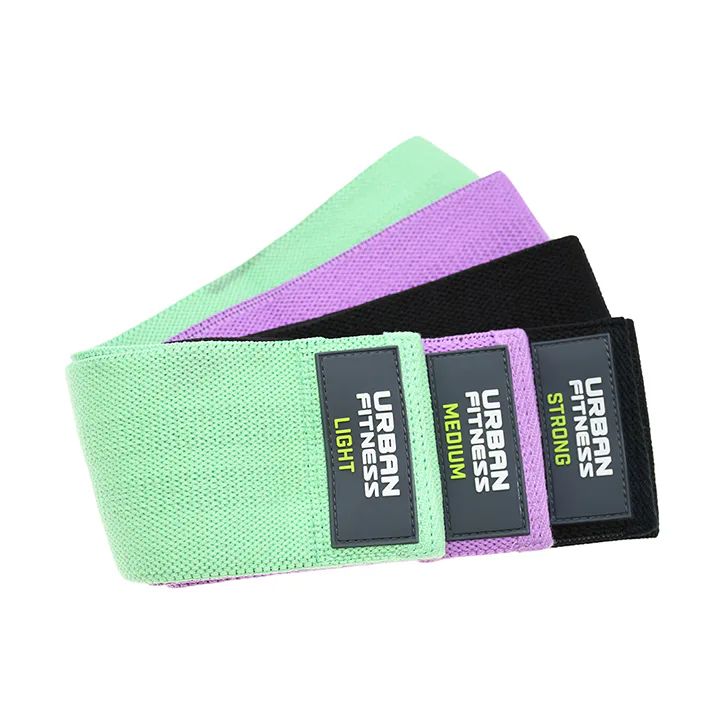 Urban Fitness Fabric Resistance Band Loop (Set of 3) 15 Inch, additional product view 2