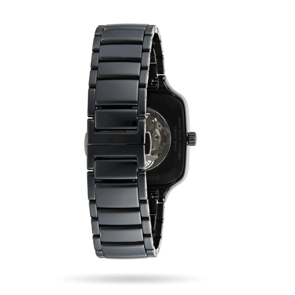 Rado True Square Open Heart Unisex Watch in Skeleton, additional product view 3