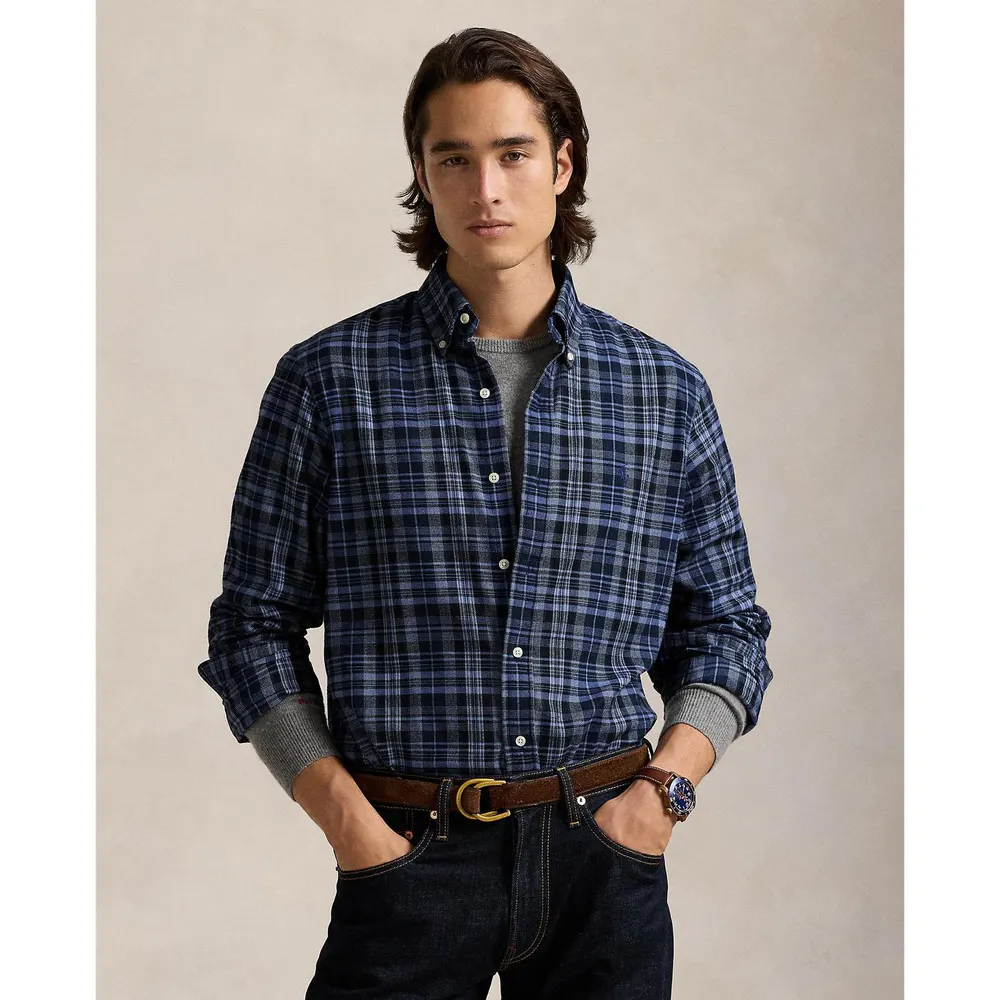 Polo Ralph Lauren Check Twill Long Sleeve Shirt detail 2