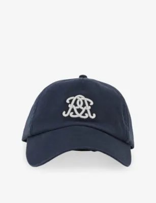 REISS Luzon Brand-Embroidered Cotton-Twill Cap