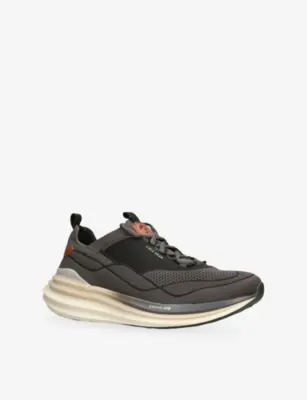 COLE HAAN ØriginalGrand Quadstar Stitchlite™ Knitted Trainers - EUR 41 / 7 UK MEN in GREY/DARK, additional product view 3