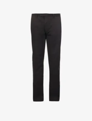 POLO RALPH LAUREN Belted tapered stretch slim-fit stretch-cotton chino trousers - CLASSIC KHAKI - 32/32 detail 2