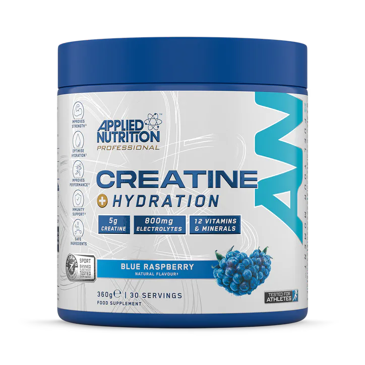 Applied Nutrition Creatine+ Hydration Powder Blue Raspberry 300g