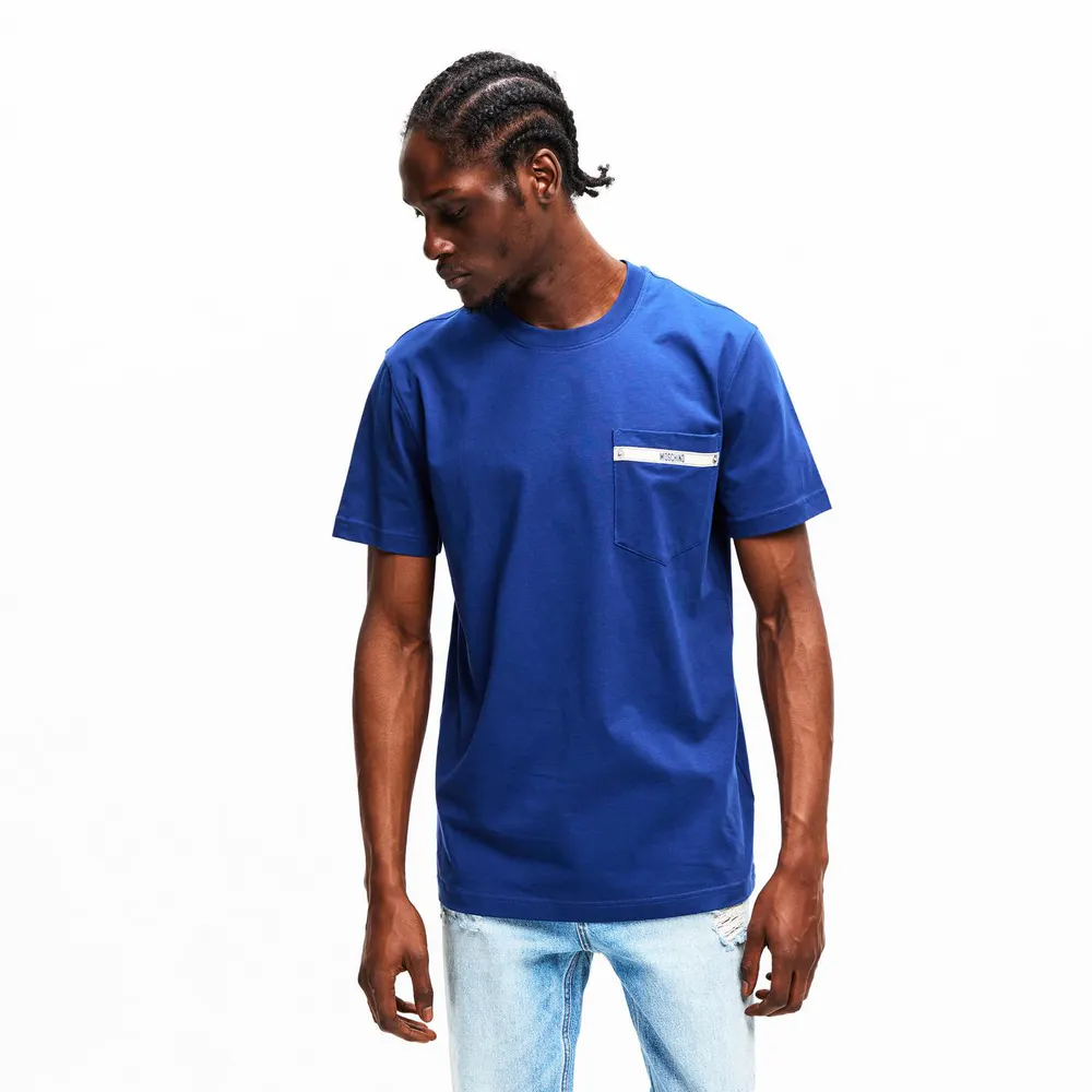 Moschino Men's Tape T-Shirt detail 3