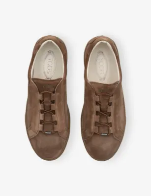 TODS Casetta Suede Trainers - EUR 41 / 7 UK MEN in Brown, additional product view 2