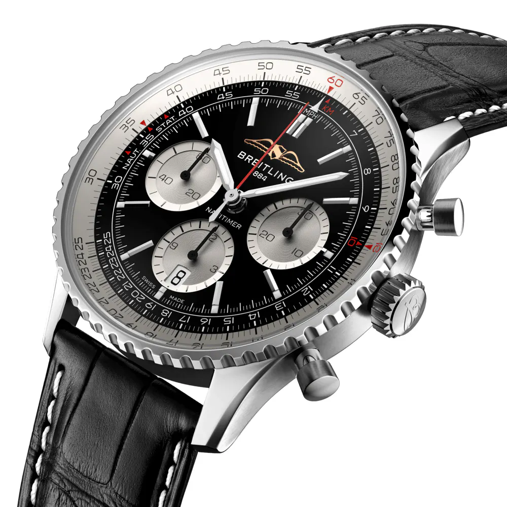 Breitling Navitimer B01 Chronograph 43 Stainless Steel Watch detail 2