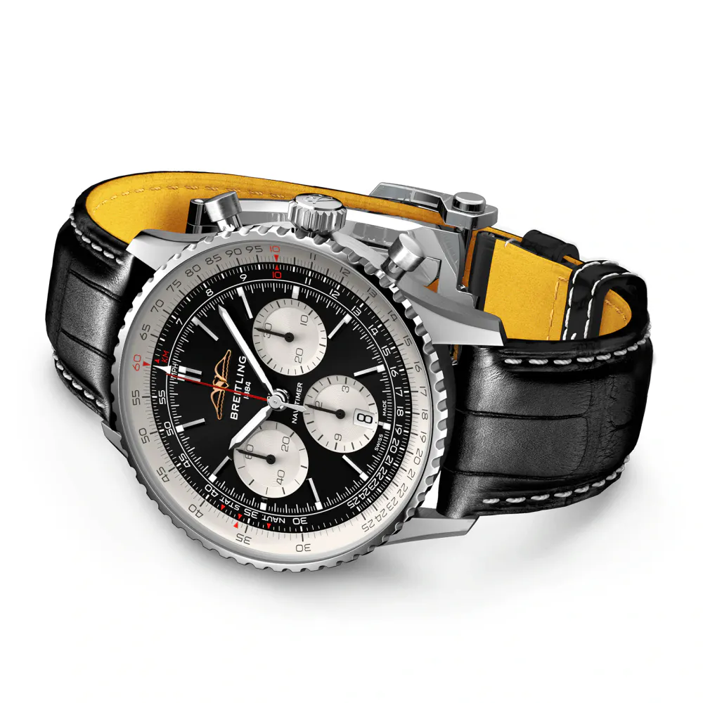 Breitling Navitimer B01 Chronograph 43 Stainless Steel Watch detail 3