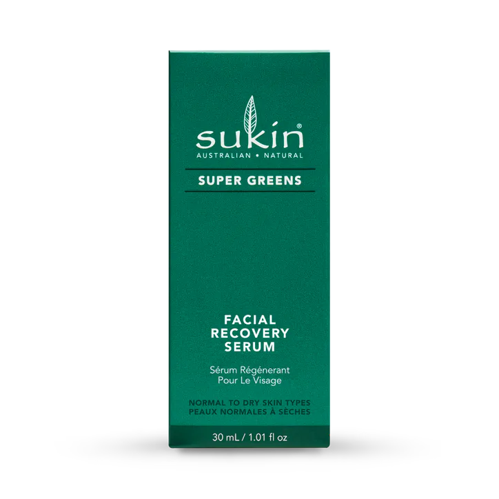 Sukin Super Greens Recovery Serum 30ml