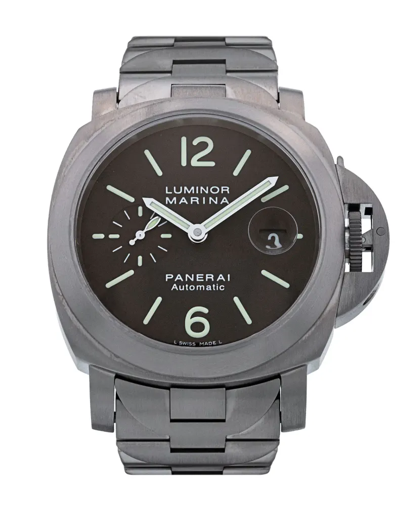 Panerai Luminor Marina PAM00279 — 2009 — Excellent in Brown Baton – Pre-owned watches