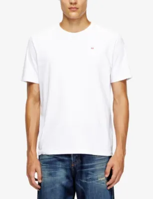 DIESEL T-Adjust-Microdiv Cotton-Jersey T-Shirt detail 3