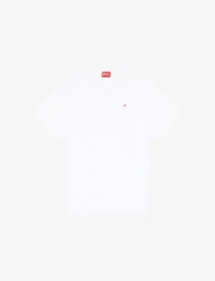 DIESEL T-Adjust-Microdiv Cotton-Jersey T-Shirt