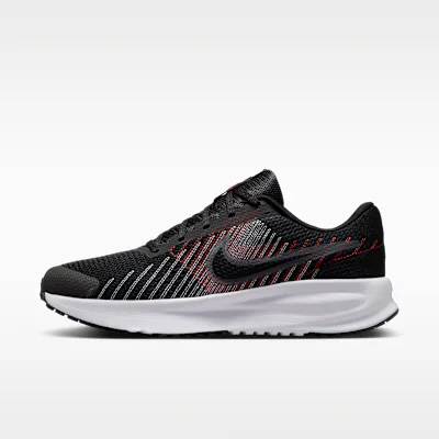 Nike Run Defy Men's Road-Running Shoes - Black/University Red/White/Cool Grey