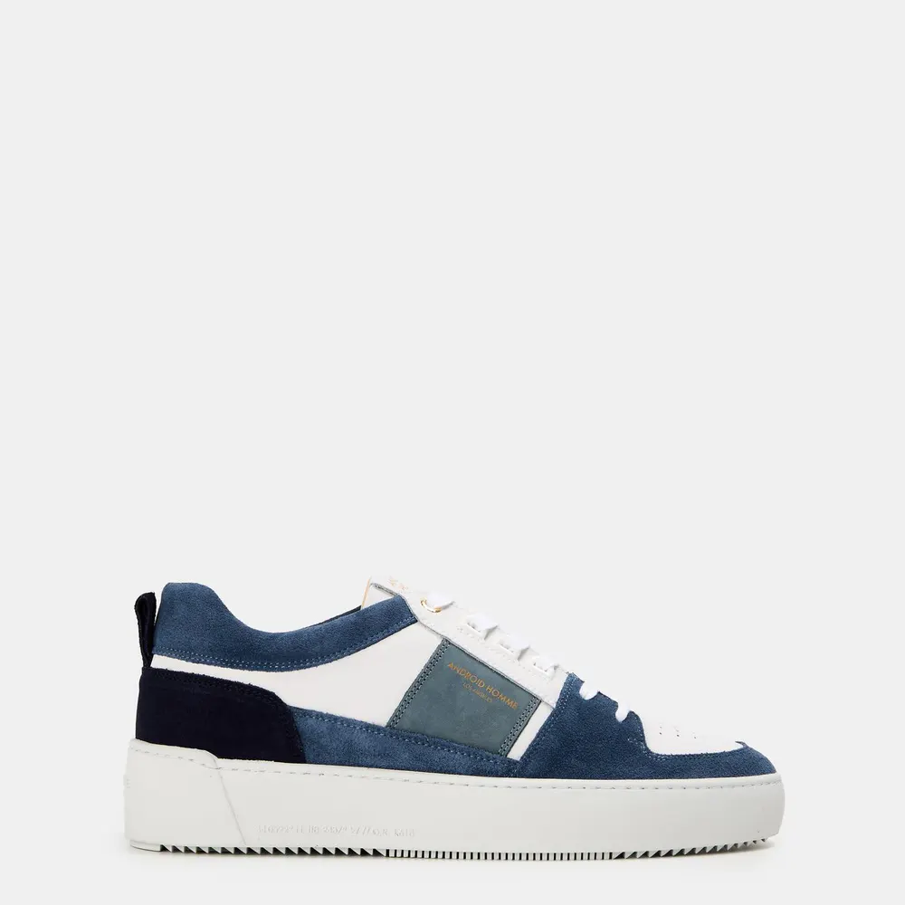 Android Homme Men's Point Dume Low-Top Trainers in Blue/White – Footwear