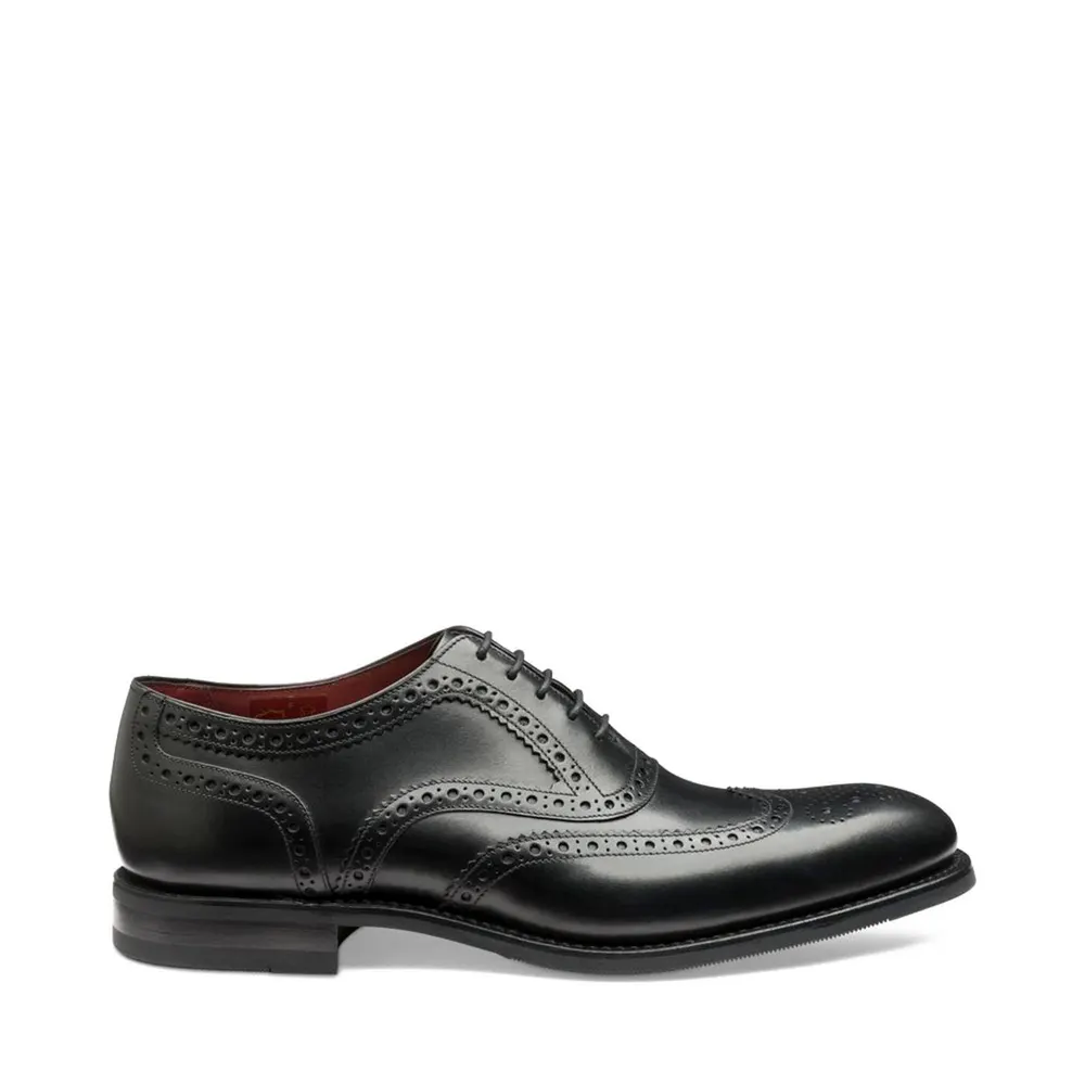 Loake Kerridge Brogue Shoes in Black – Footwear