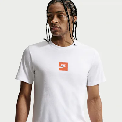 Nike Sportswear T-Shirt - White/Black in White/Black – Nike men's and unisex