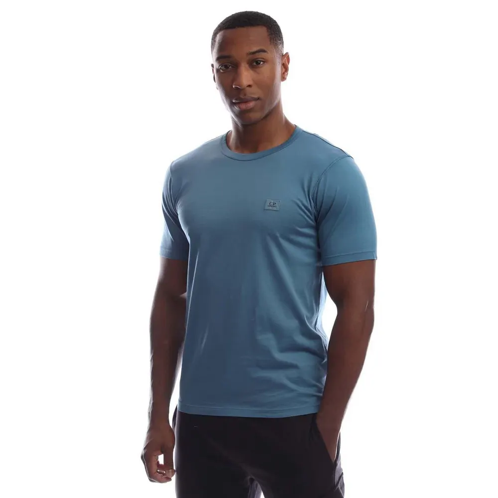 CP Company 70/2 Mercerized Jersey Logo Patch T-Shirt