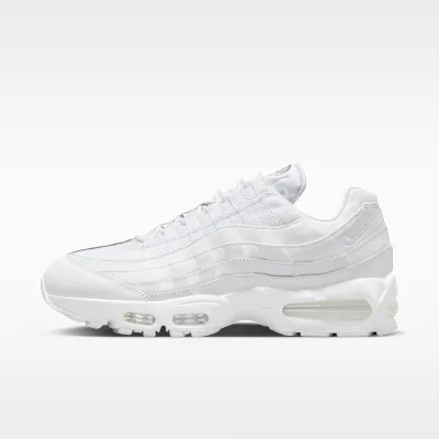 Nike Air Max 95 Big Bubble Men's Shoes - White/White/Pure Platinum/White