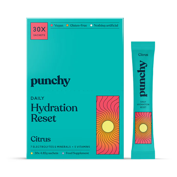 Punchy Daily Hydration Reset Citrus 30 Sachets