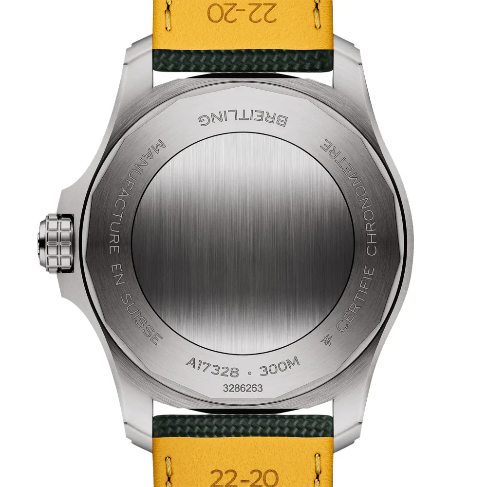 Breitling Avenger Automatic 42mm Mens Watch Green Leather in Green, additional product view 2