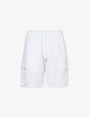 VILEBREQUIN Baie drawstring-waist linen shorts