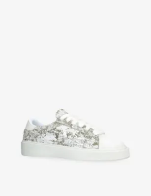 NUMERIS Eclipse Leather Trainers - EUR 46 / 12 UK MEN in KHAKI, additional product view 3