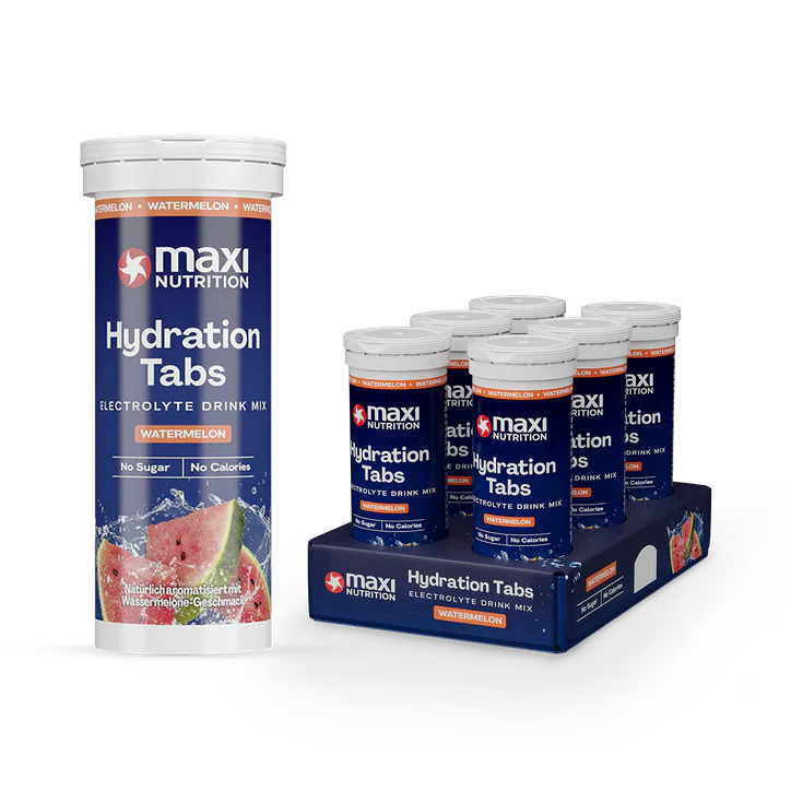Maxi Nutrition MaxiNutrition Hydration tabs, Watermelon, Zero Sugar 6 x 10 Tablets (6 Pack)