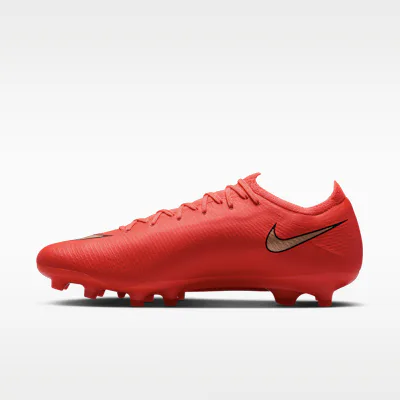 Nike Mercurial Vapor 17 Pro Artificial-Grass Low-Top Football Boots - Bright Crimson/Blur