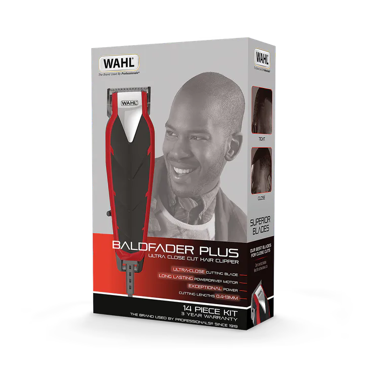 WAHL 79111-802 Baldfader Plus Clipper Kit