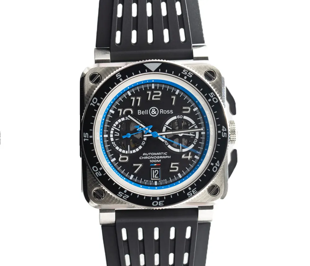 Bell and Ross BR03-94 Chronograph BR 03-94 — 2022 — Very good in Black Baton – Pre-owned watches