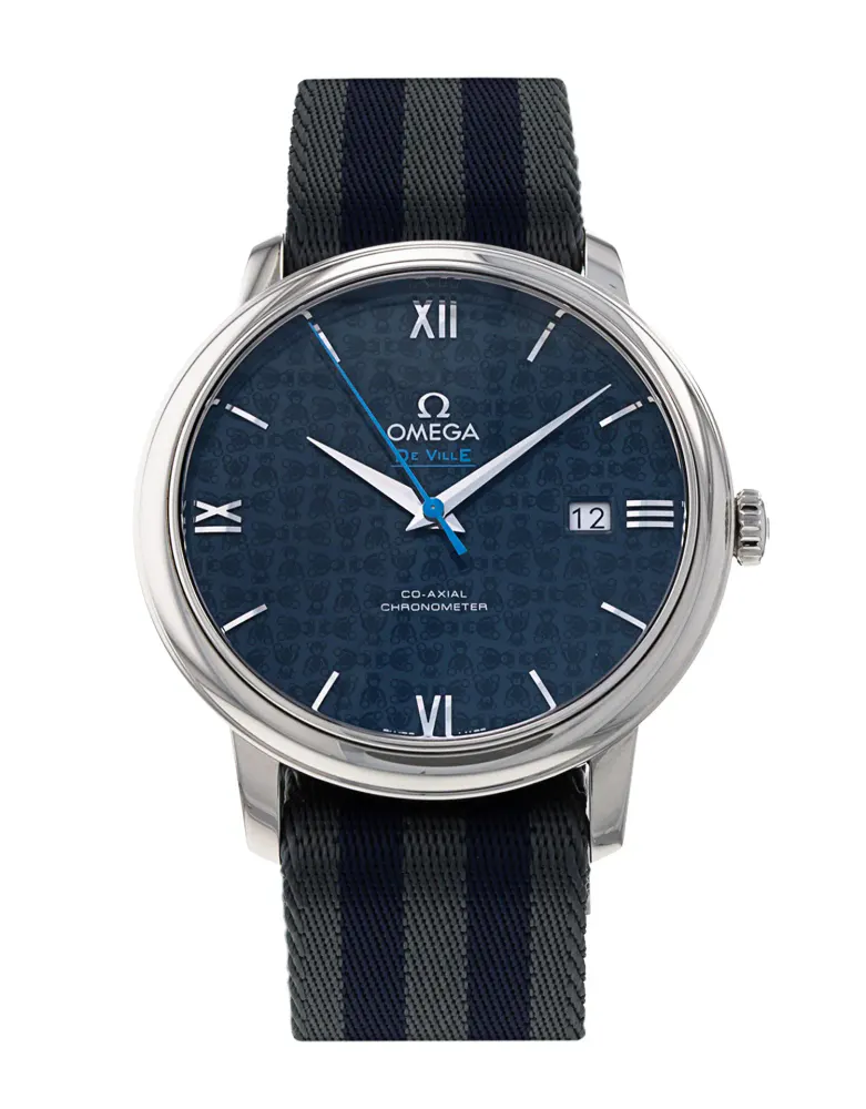 Omega De Ville Prestige 424.13.40.20.03.003 — 2021 — Excellent in Blue – Pre-owned watches