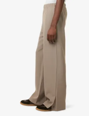 AMIRI Brand-Patch Cady Woven Jogging Bottoms detail 3