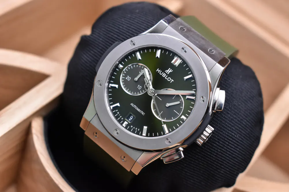 Hublot Classic Fusion 541.NX.8970.RX — 2026 — Excellent in Green Baton, additional product view 2
