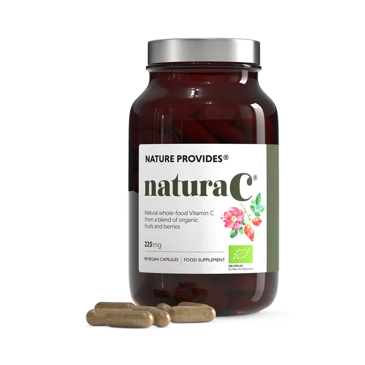 Nature Provides naturaC® (225mg) Organic Whole Food Vitamin C 90 Capsules