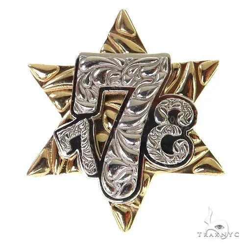 RINA - For Him CUSTOM David Star '773' Ring 69065 in 10 – Ring