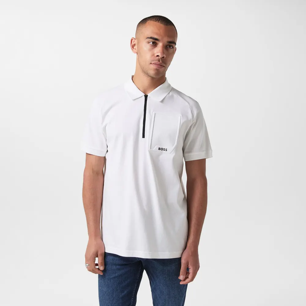 Boss Men's HBG Urban Tech Polo detail 3