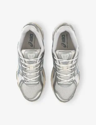 ASICS Gel Kayano 12 Woven Trainers - 11 in WHITE DOLPHIN GREY, additional product view 2