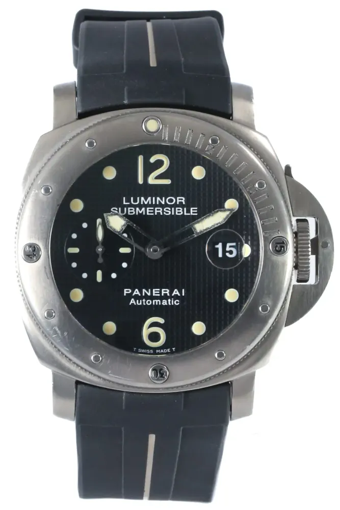 Panerai Luminor Submersible PAM00025 — 2002 — Good in Black – Pre-owned watches