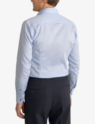 ETON Paisley Signature Twill Slim-Fit Cotton Shirt detail 3