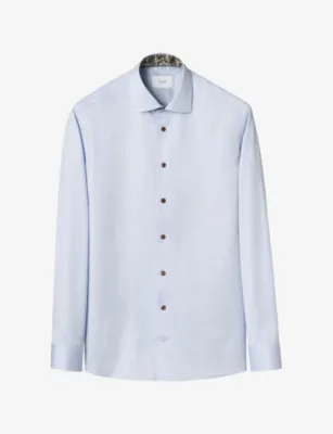 ETON Paisley Signature Twill Slim-Fit Cotton Shirt