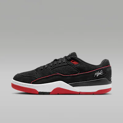 Jordan Flight Court Men's Shoes - Black/University Red/White in Black/University Red/White – Nike men's and unisex