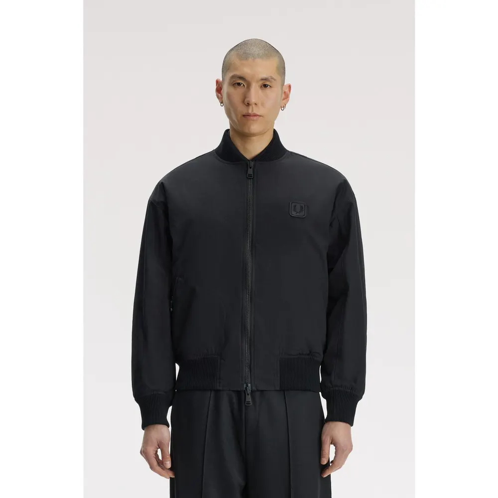 Fred Perry Fred Cnvs Bomber Sn64 detail 3